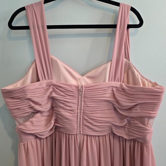 Birdy Gray Elsye Dress Mesh Dusty Rose - Picture 6 of 12